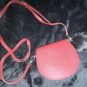 Small Burgundy Cross Body Purse